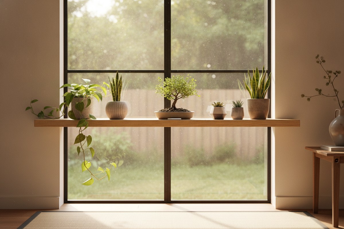 狭い部屋でも映える観葉植物の飾り方DIY術アイデア10選