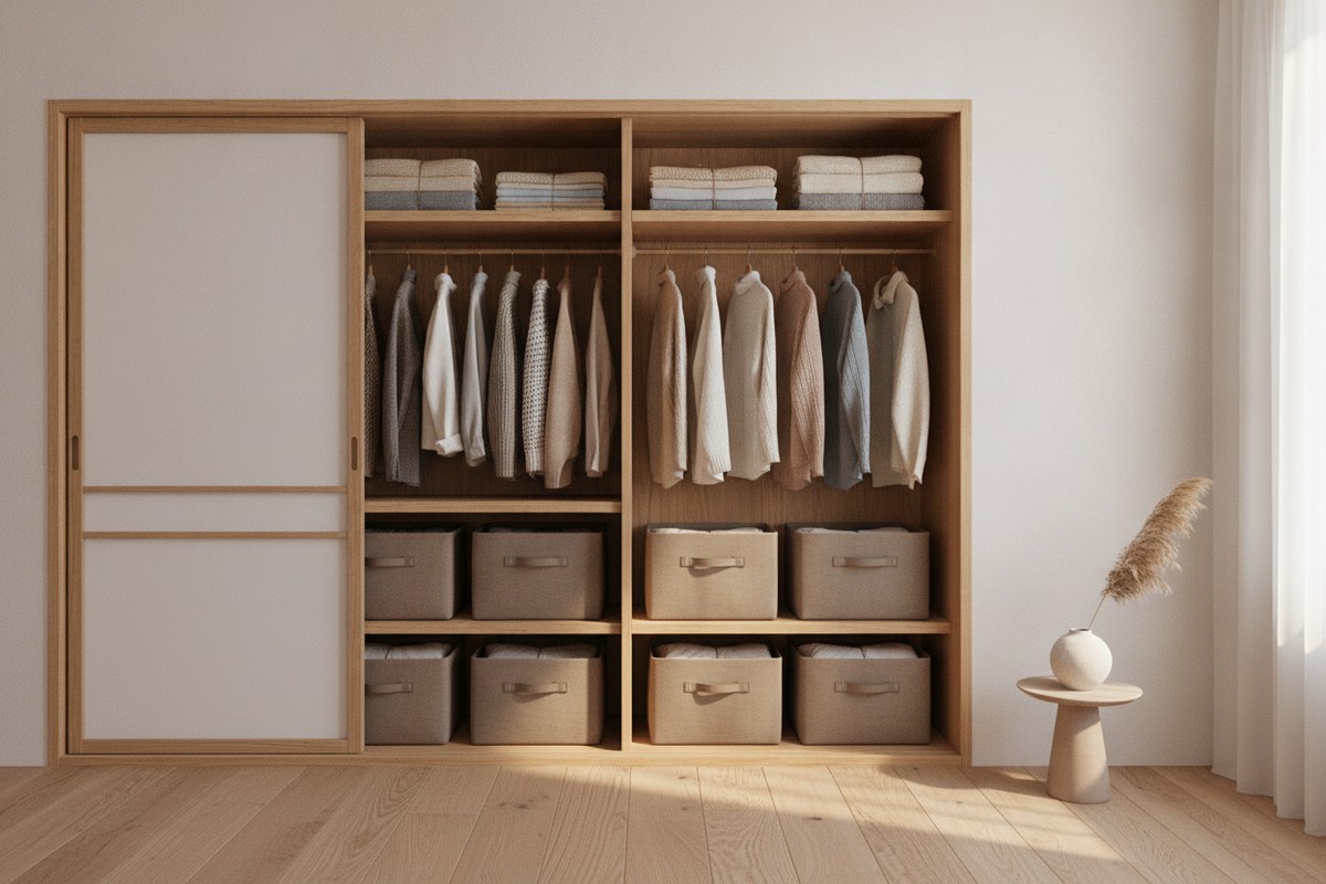 狭い部屋でもできる季節外の服・寝具のしまい方アイデア8選