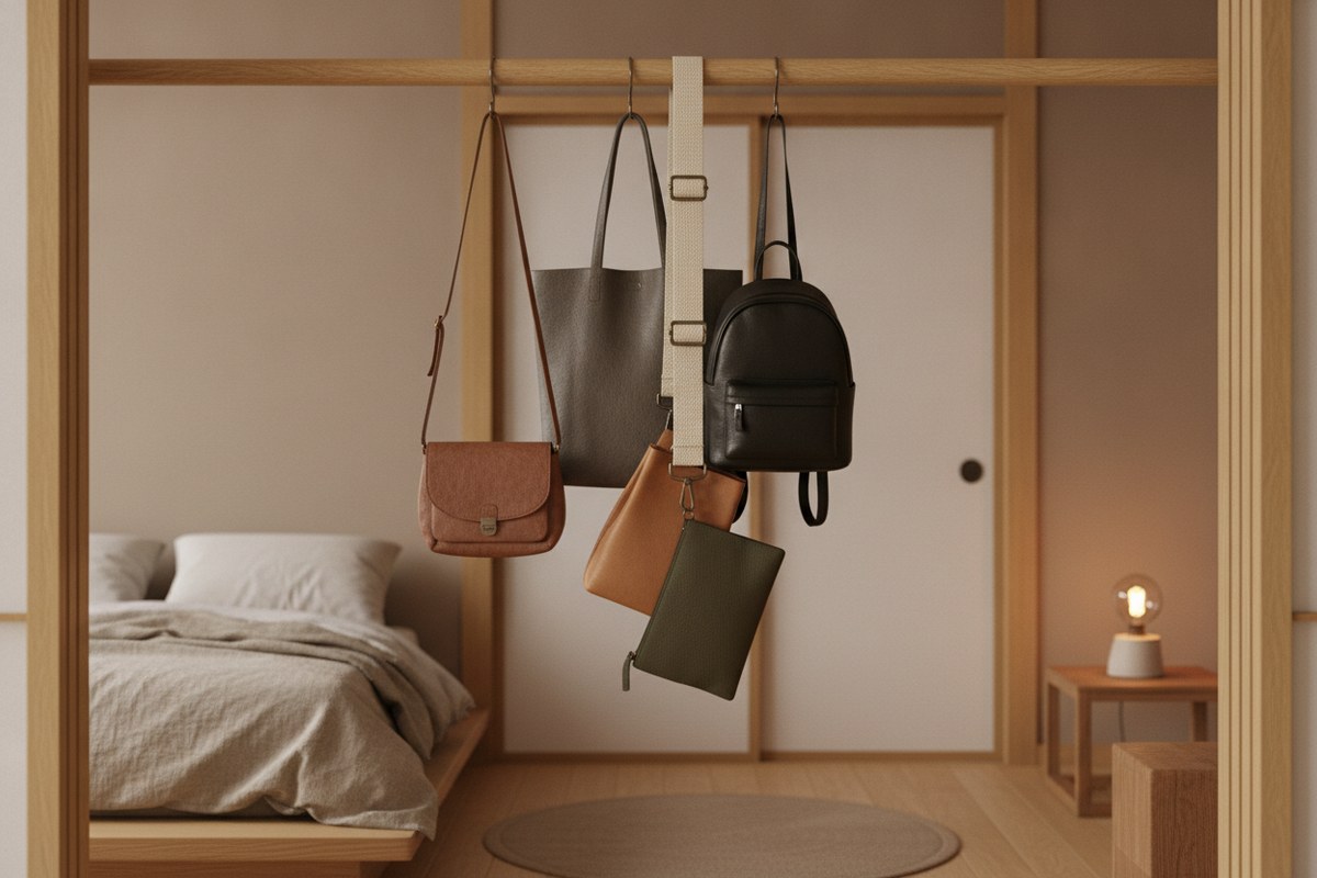 狭い部屋でも叶う!バッグ・カバンがすっきり片付く収納術9選