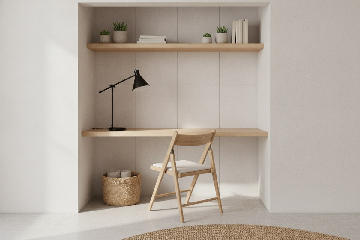 狭い部屋でも快適!在宅ワークデスクコーナー作りのアイデア8選