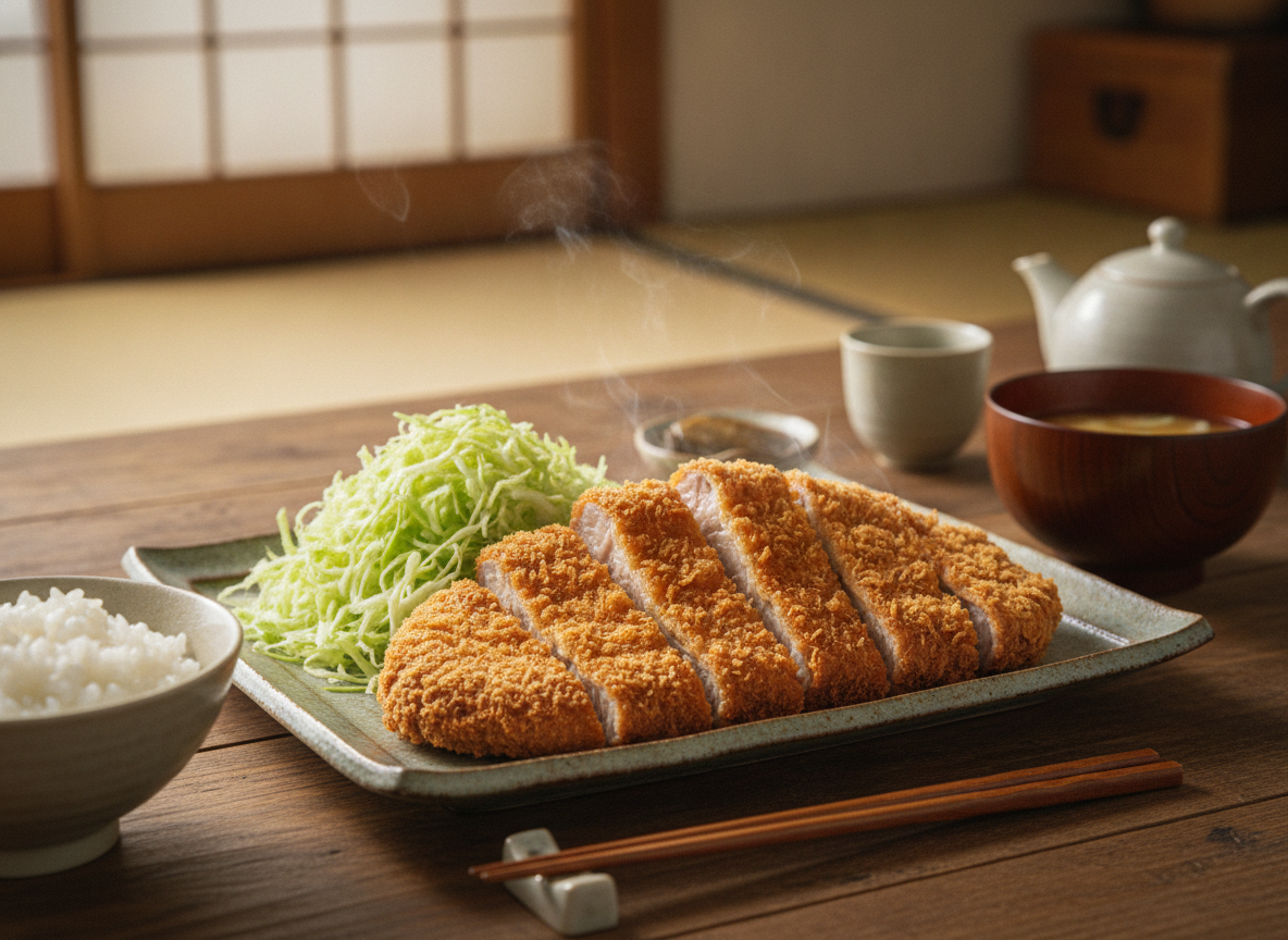 豚ロースのとんかつ