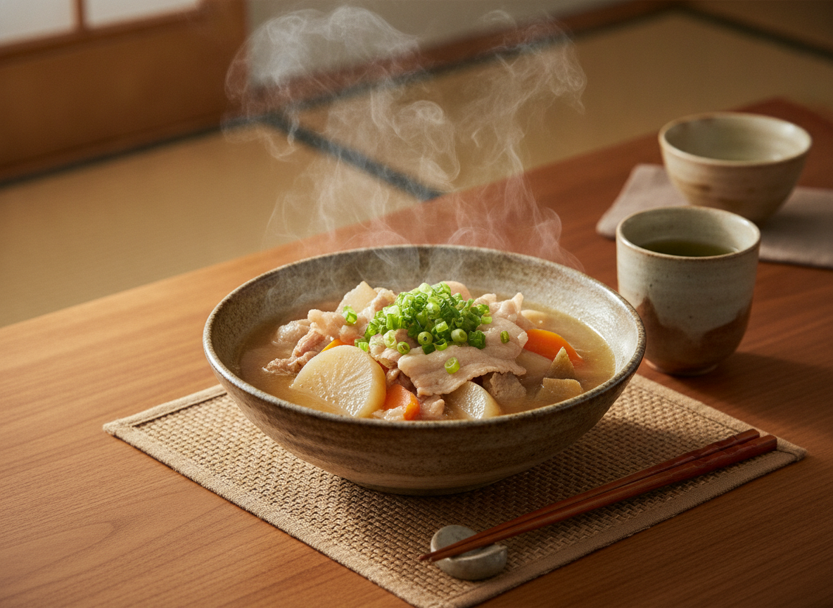 豚こまの豚汁