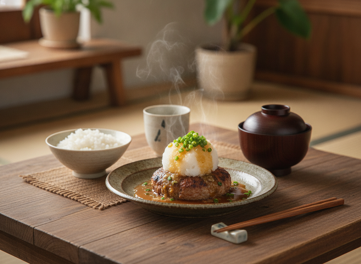和風おろしハンバーグ
