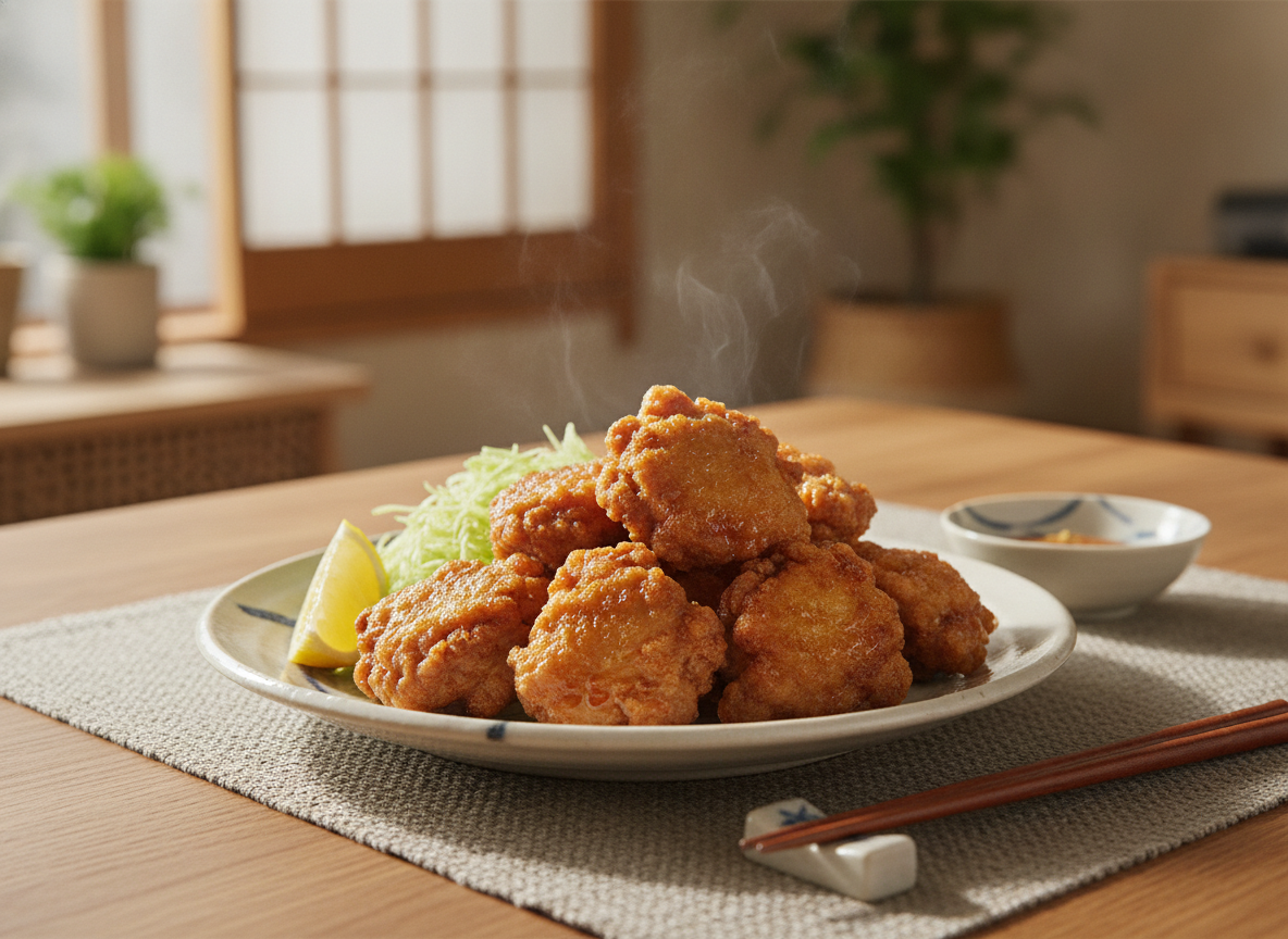 若鶏もも肉のから揚げ