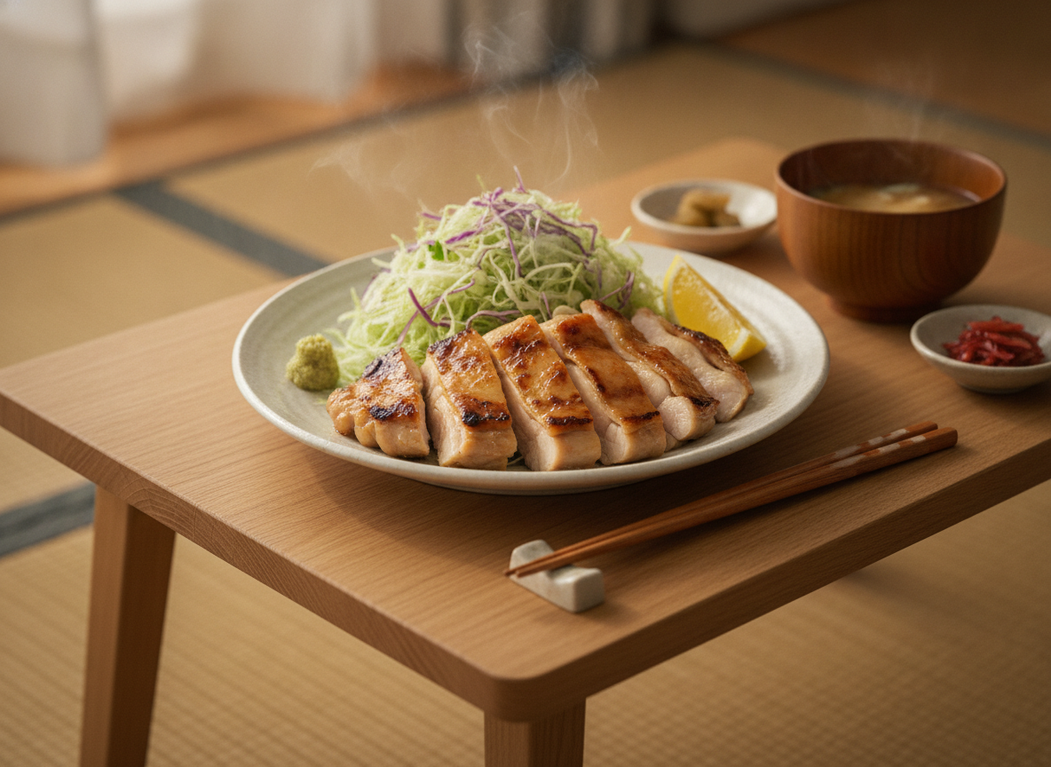 炭火焼の柚子胡椒盛り