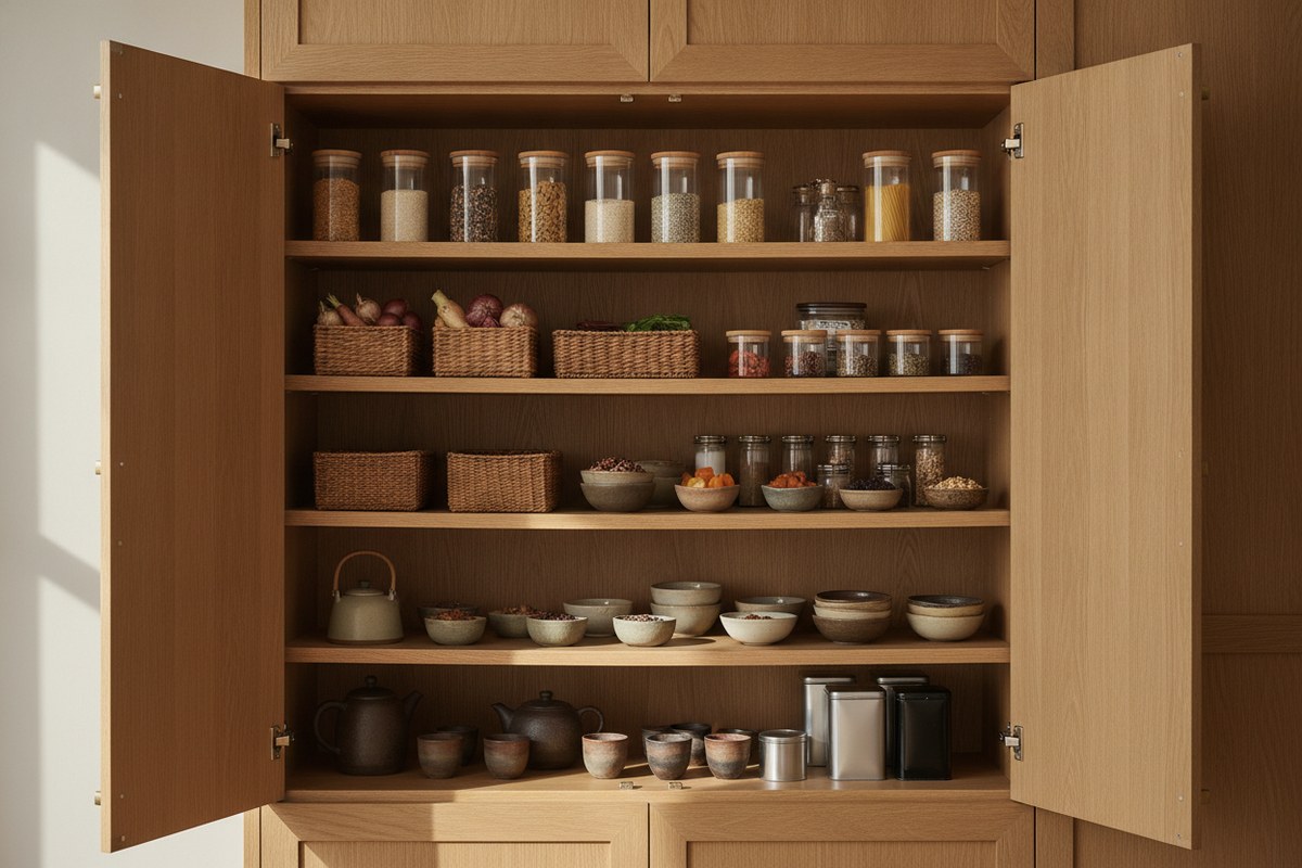 一人暮らしの狭いキッチンで食品ストックがすっきり片付く収納アイデア8選