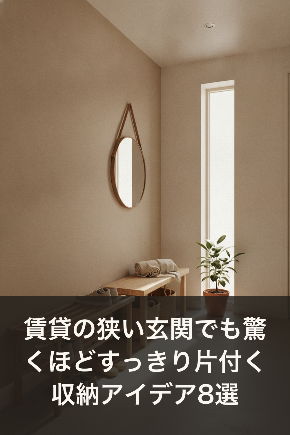 賃貸の狭い玄関でも驚くほどすっきり片付く収納アイデア8選