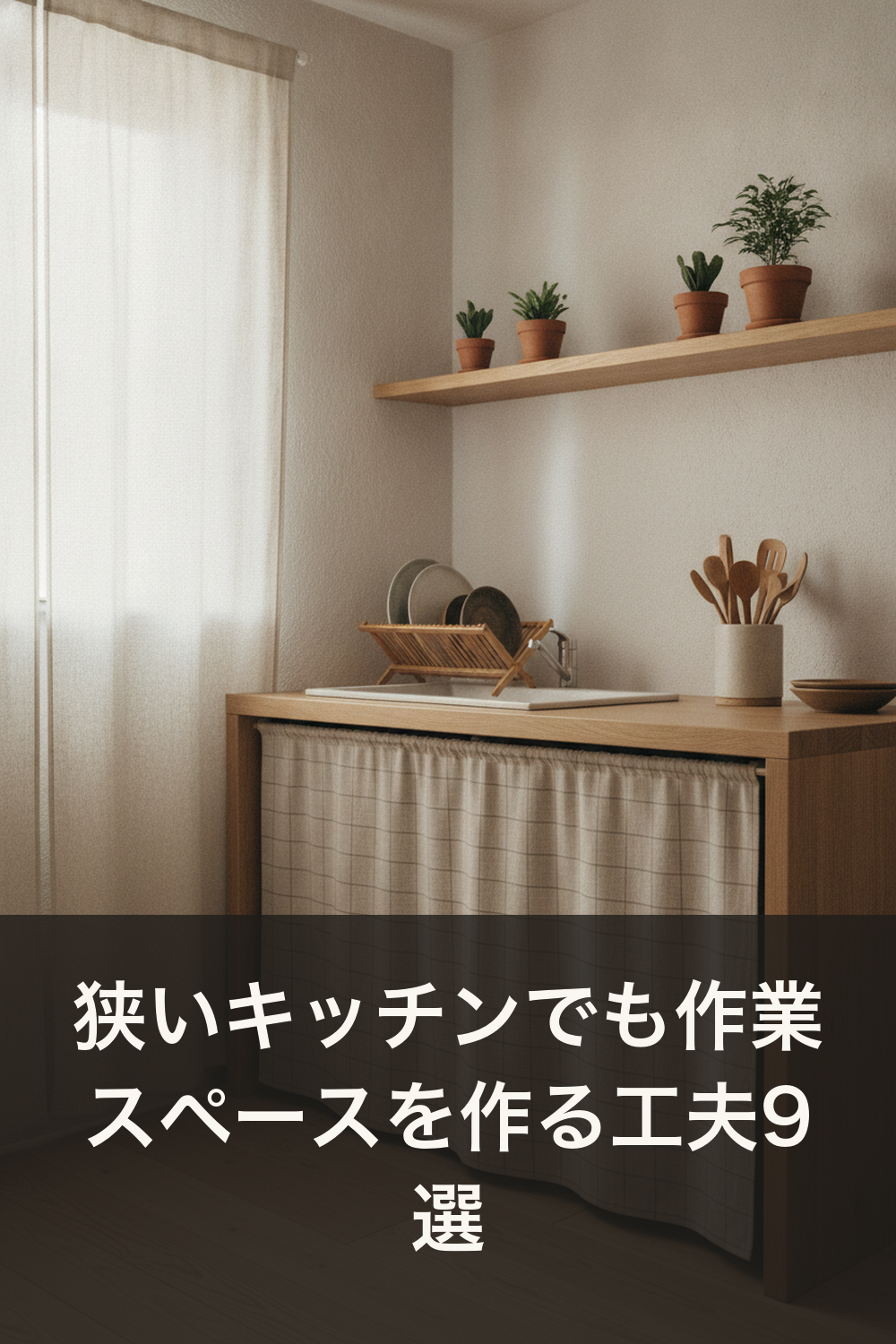 狭いキッチンでも作業スペースを作る工夫9選